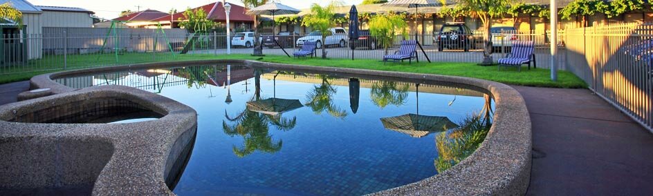 Come and relax in our wonderful in-ground pool at Bell Tower Motor Inn